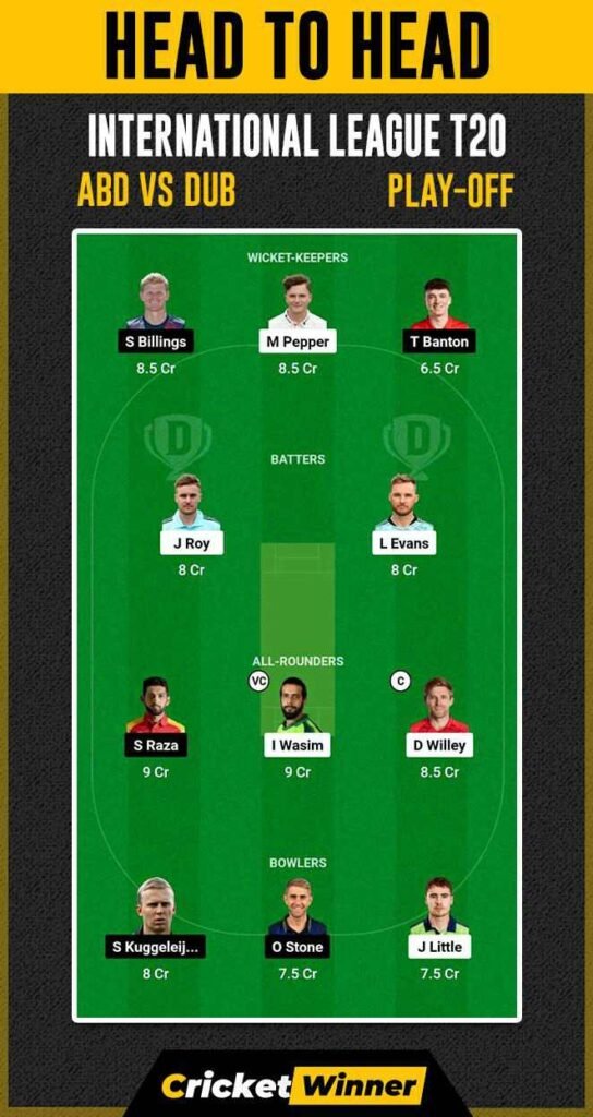 DCP vs ADKR Dream11 Prediction, Fantasy Cricket Tips, Probable Playing XI, Pitch Report & Injury Updates For Eliminator Match